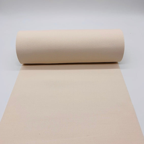 New Fashion Compression Fabric 200MM Beige Knitted Stretch Fabric for Slimming Weight Belts